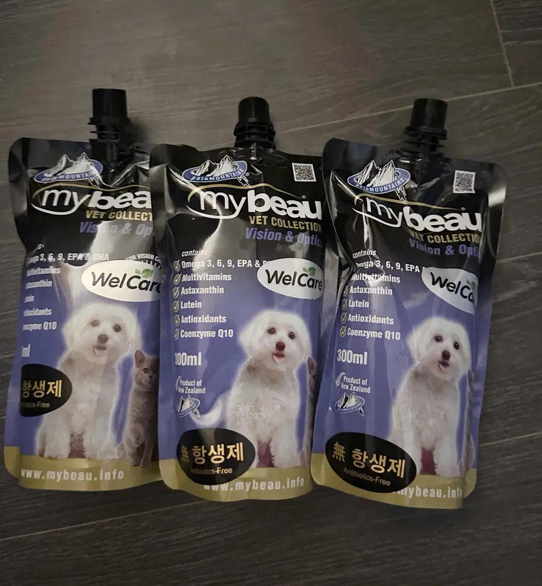 마이뷰 옵틱 300ml 눈 영양제 강아지 고양이 겸용